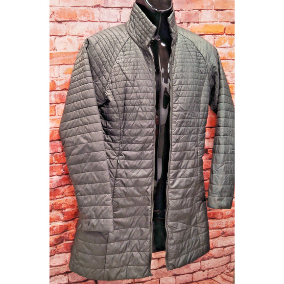 Patagonia Jacket Womens Medium Gray Vosque 3-in-1 Parka Puffer *Needs Zipper* - Picture 5 of 10